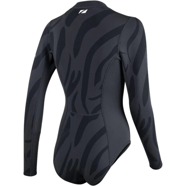 2024 Zone3 Womens Yulex Long Sleeve Swimsuit NA24WYLSS101 Black